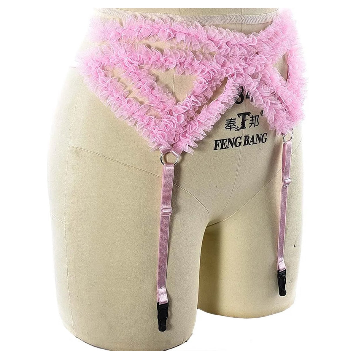 Verstelbare jarretel beengordel