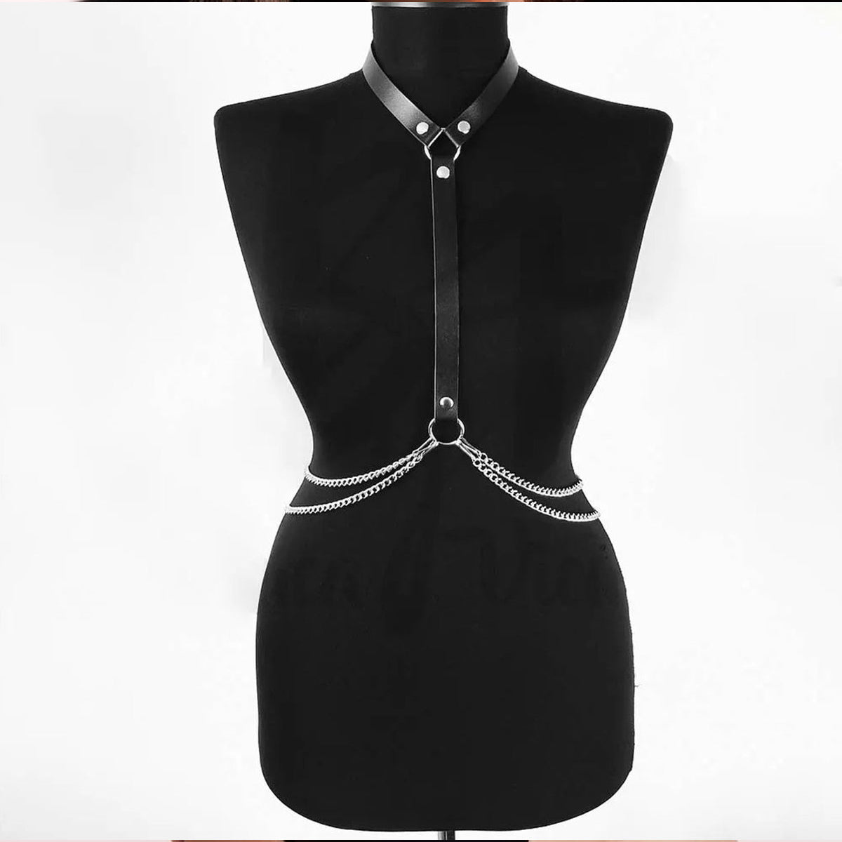 Harnas Romp Ketting en Leder