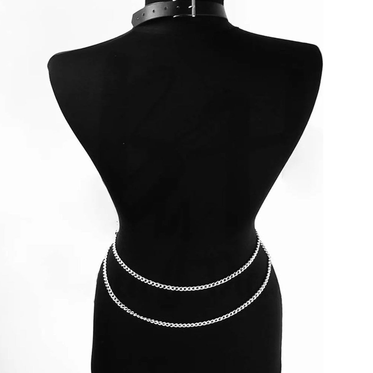 Harnas Romp Ketting en Leder