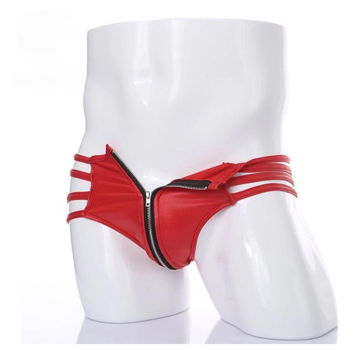 Heren slip met rits