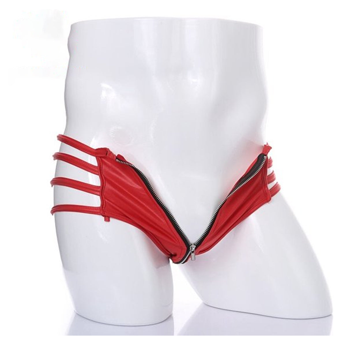 Heren slip met rits