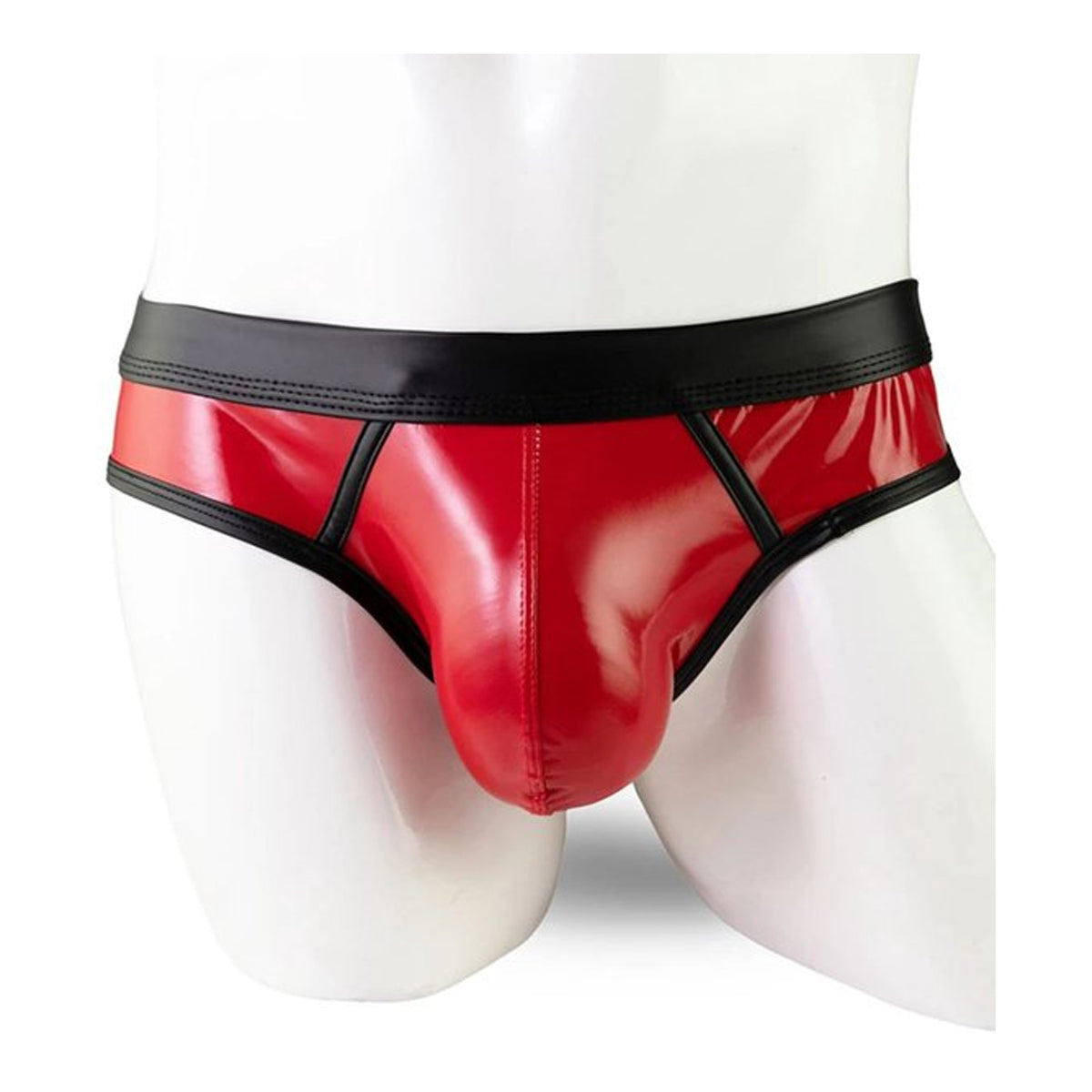 Strakke lederen slip