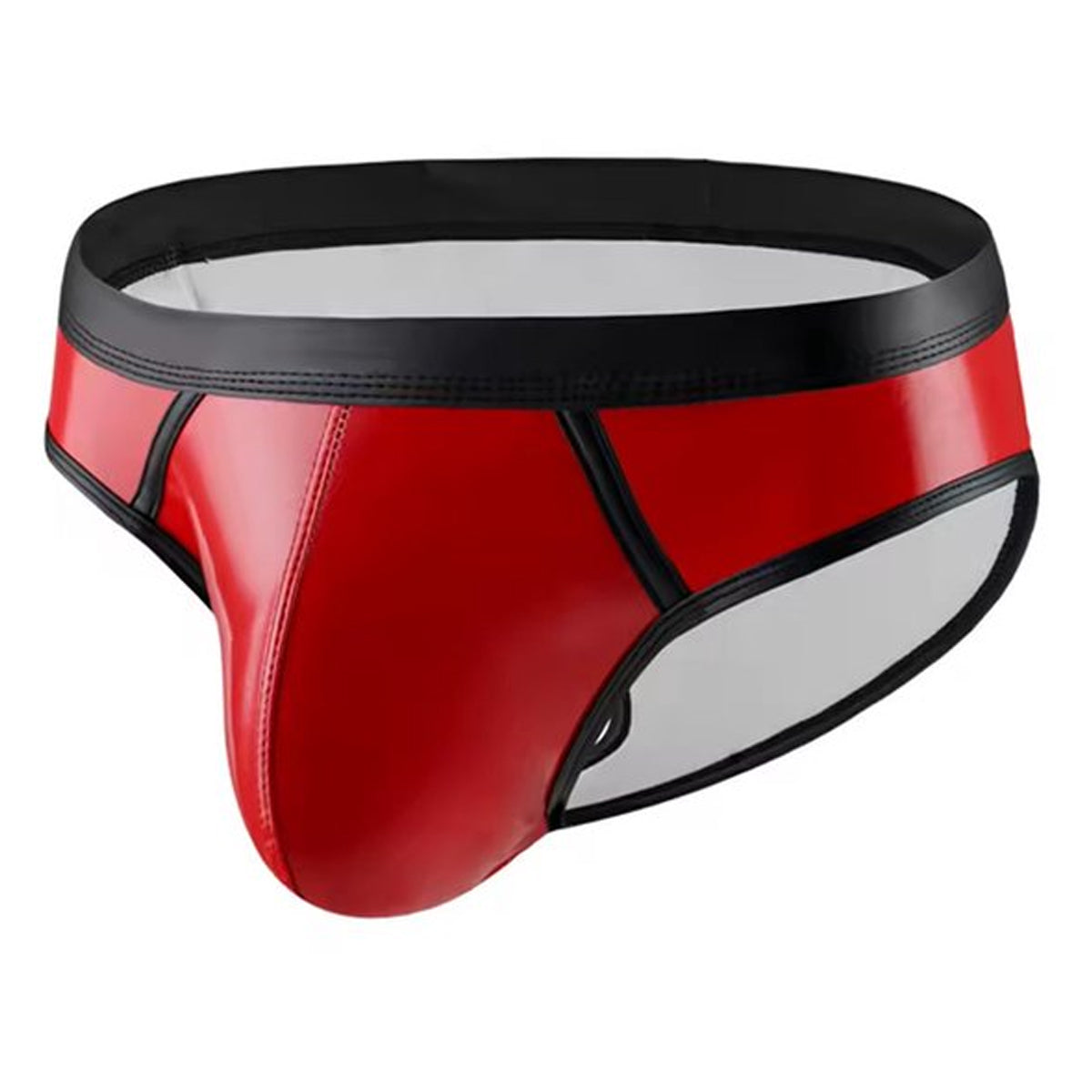 Strakke lederen slip