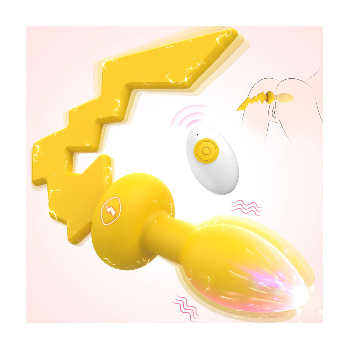 Bliksem Vibrator Buttlpug