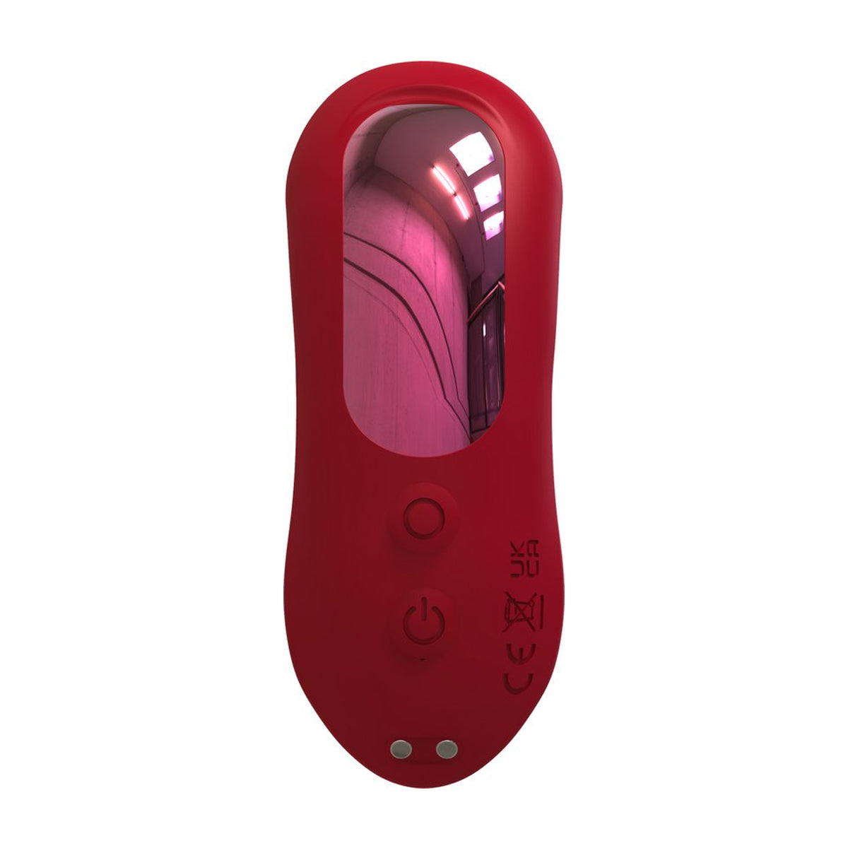 Thrusting dildo clitoris vibrator