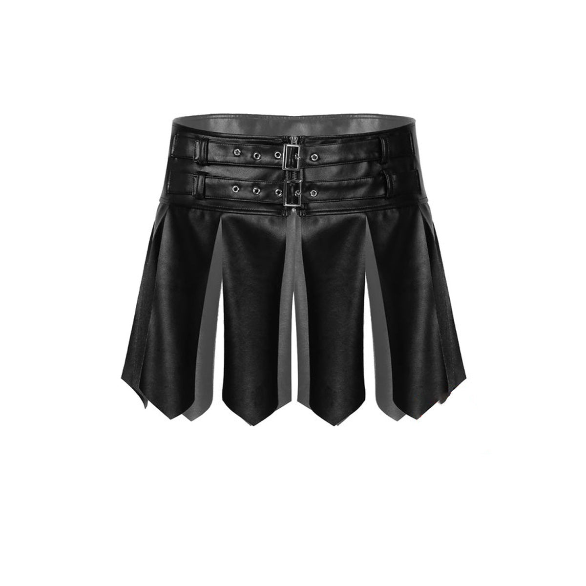 PU Lederen Open Rok Heren