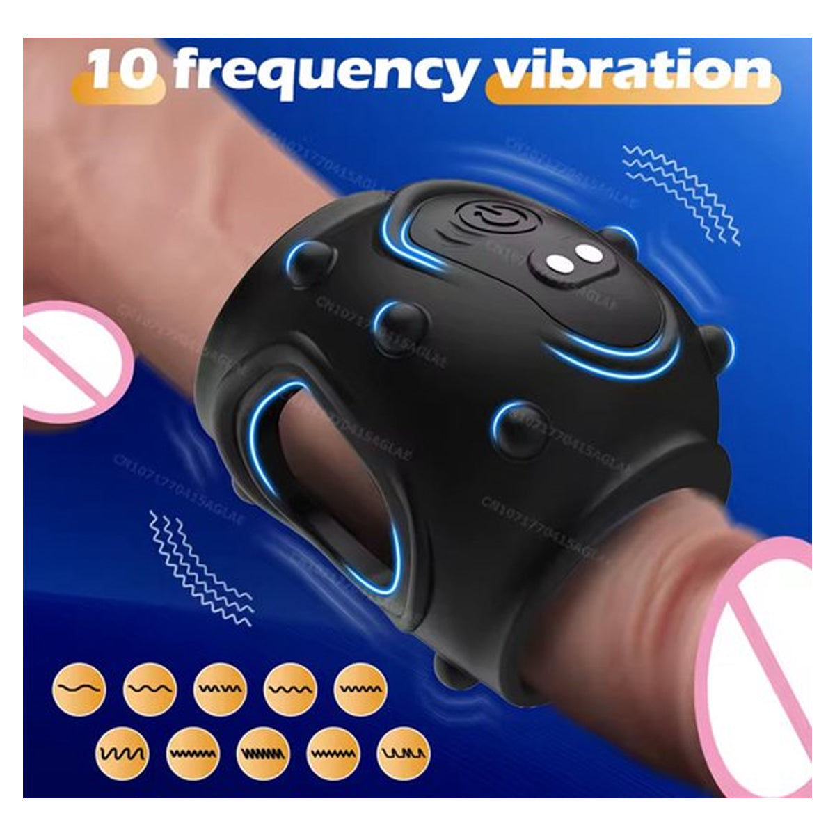Vibrerende penisring vibrator