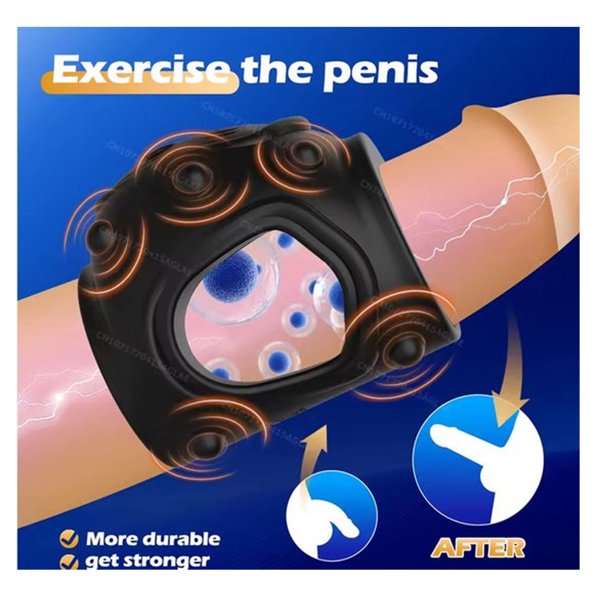 Vibrerende penisring vibrator