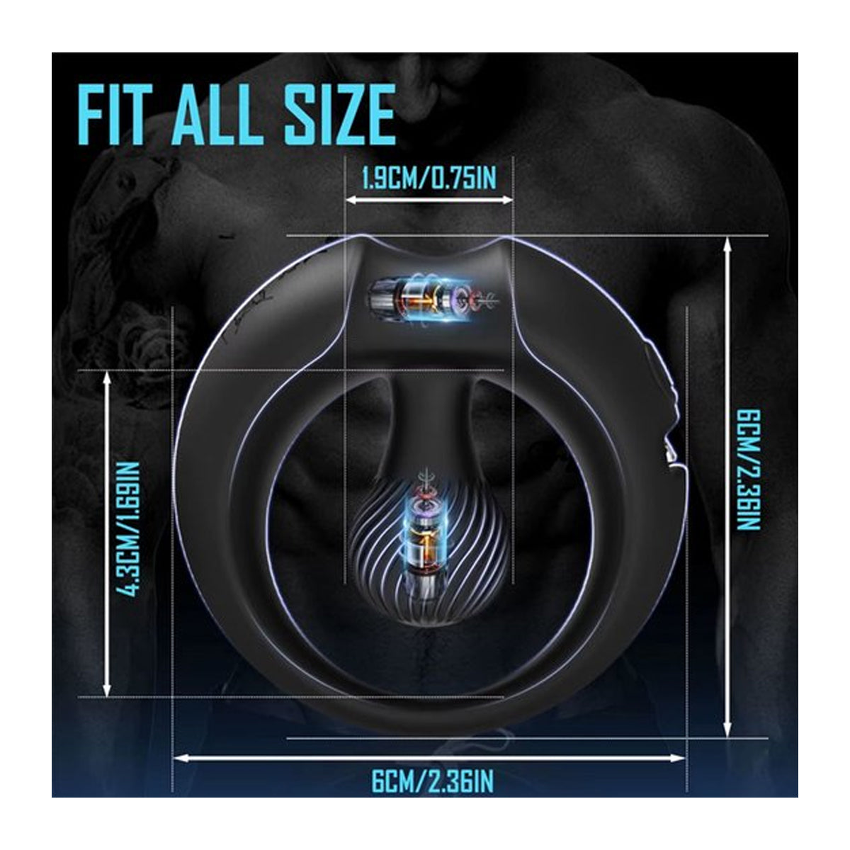 Cockring vibrator
