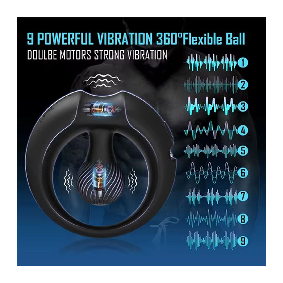 Cockring vibrator