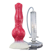 Grote spuitende dildo