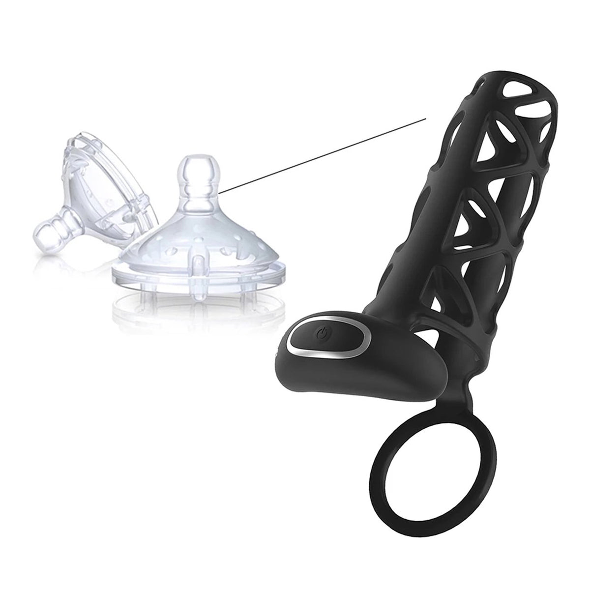 Scrotum en Penisring Vibrator