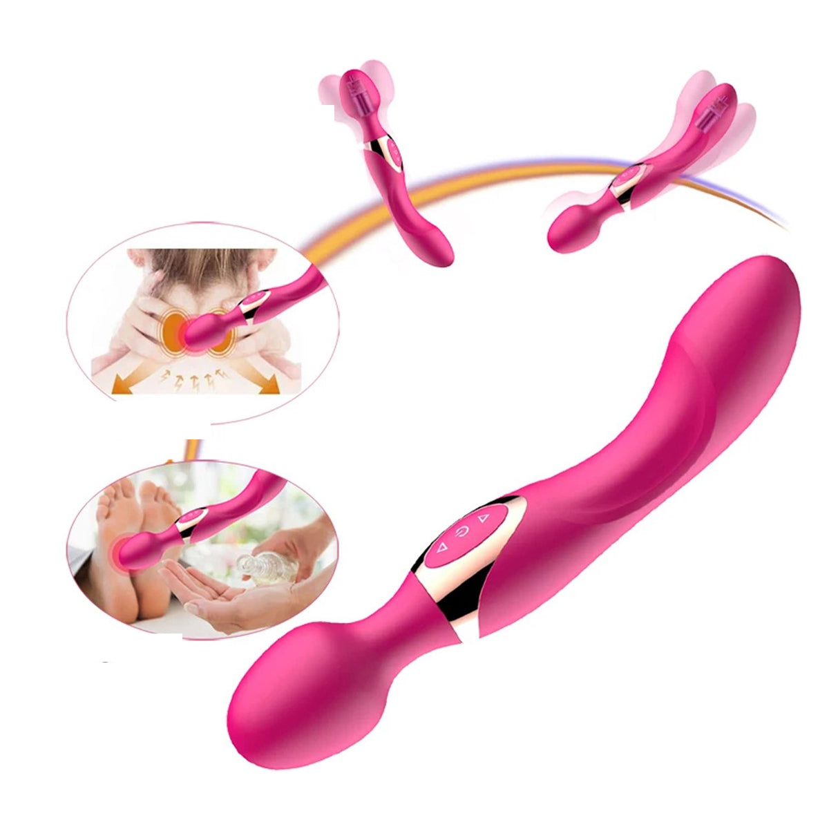 Dual G-spot en Clitoris Vibrator