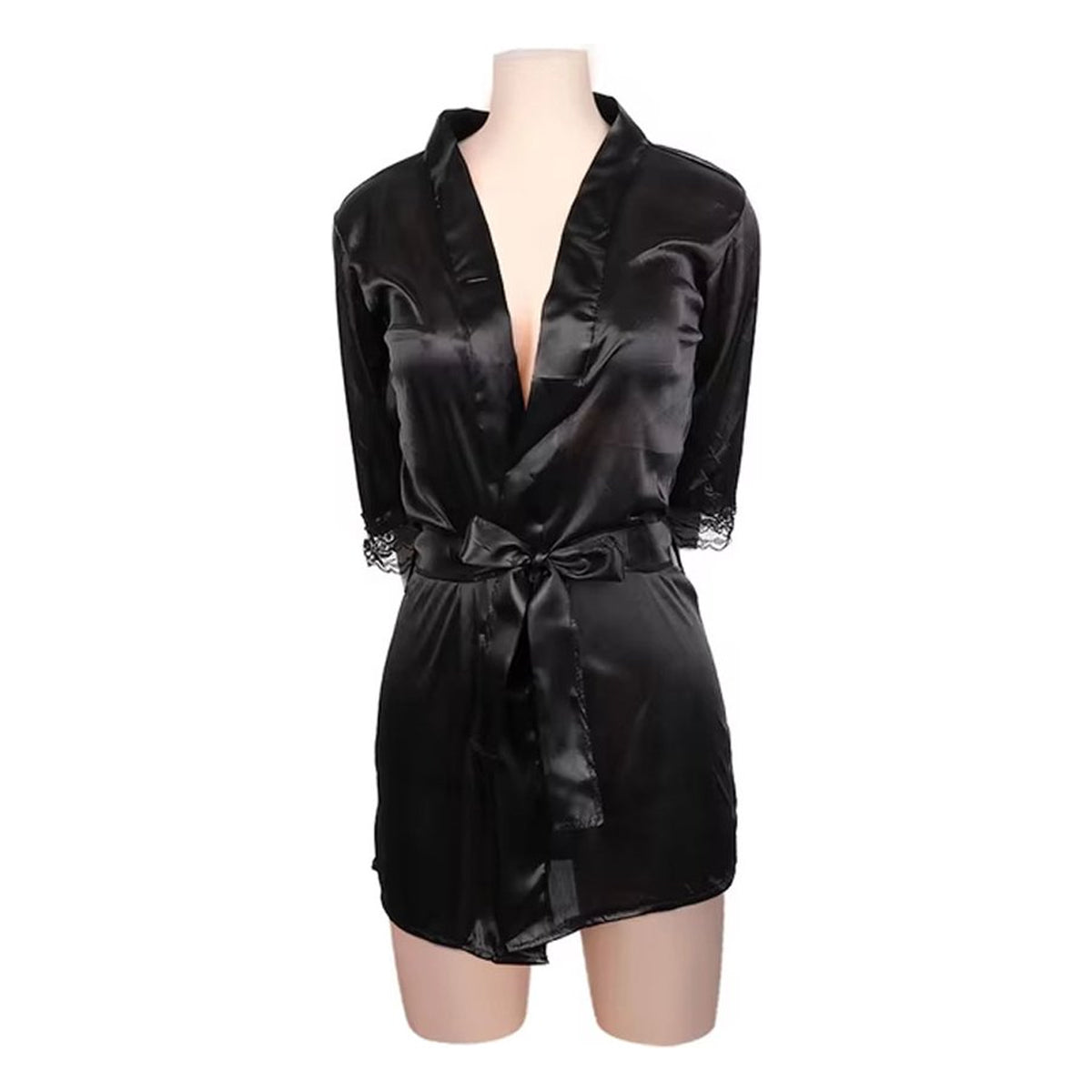 Set van 3 Satijnen Dames Kimono's