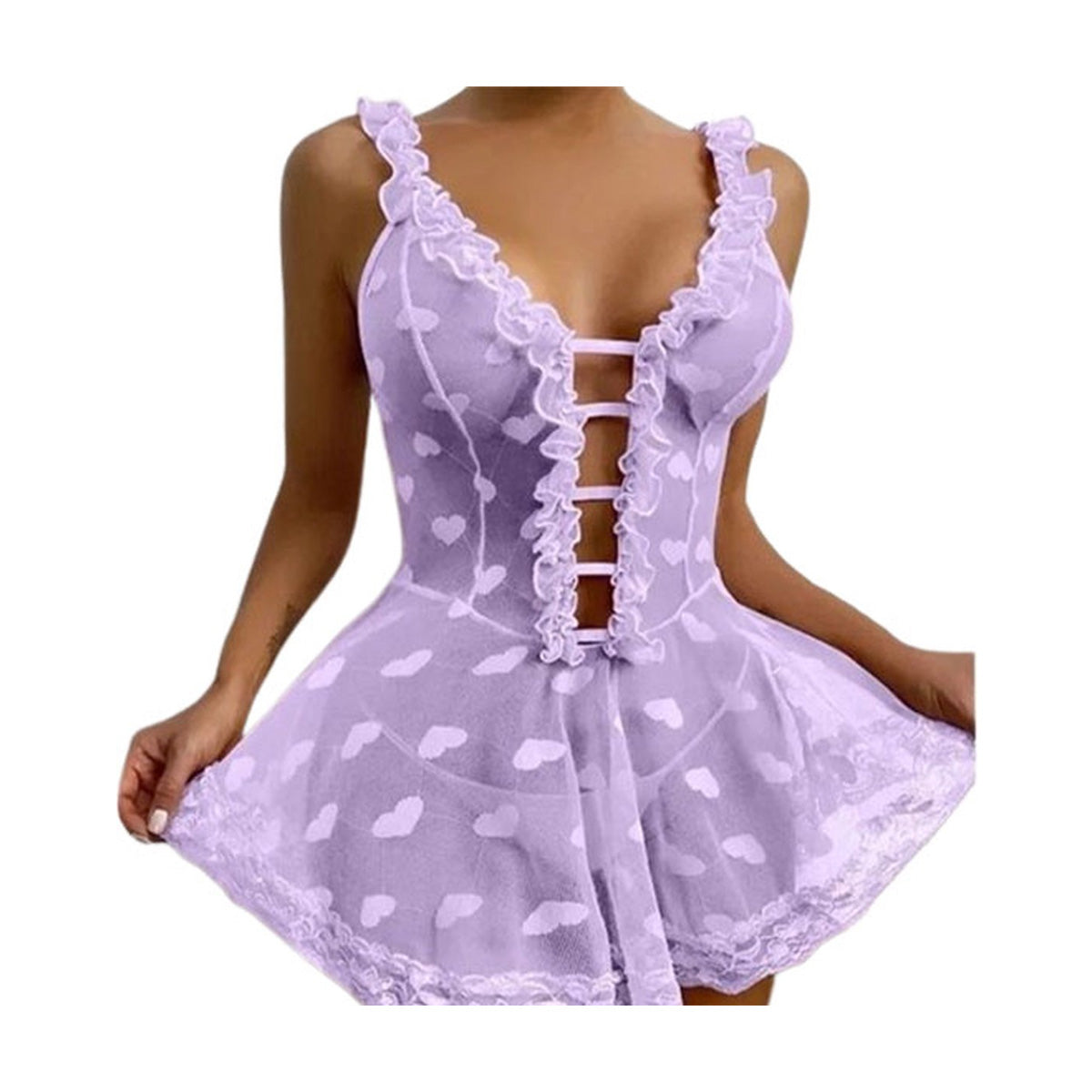 Nachtjurk Open Decolleté