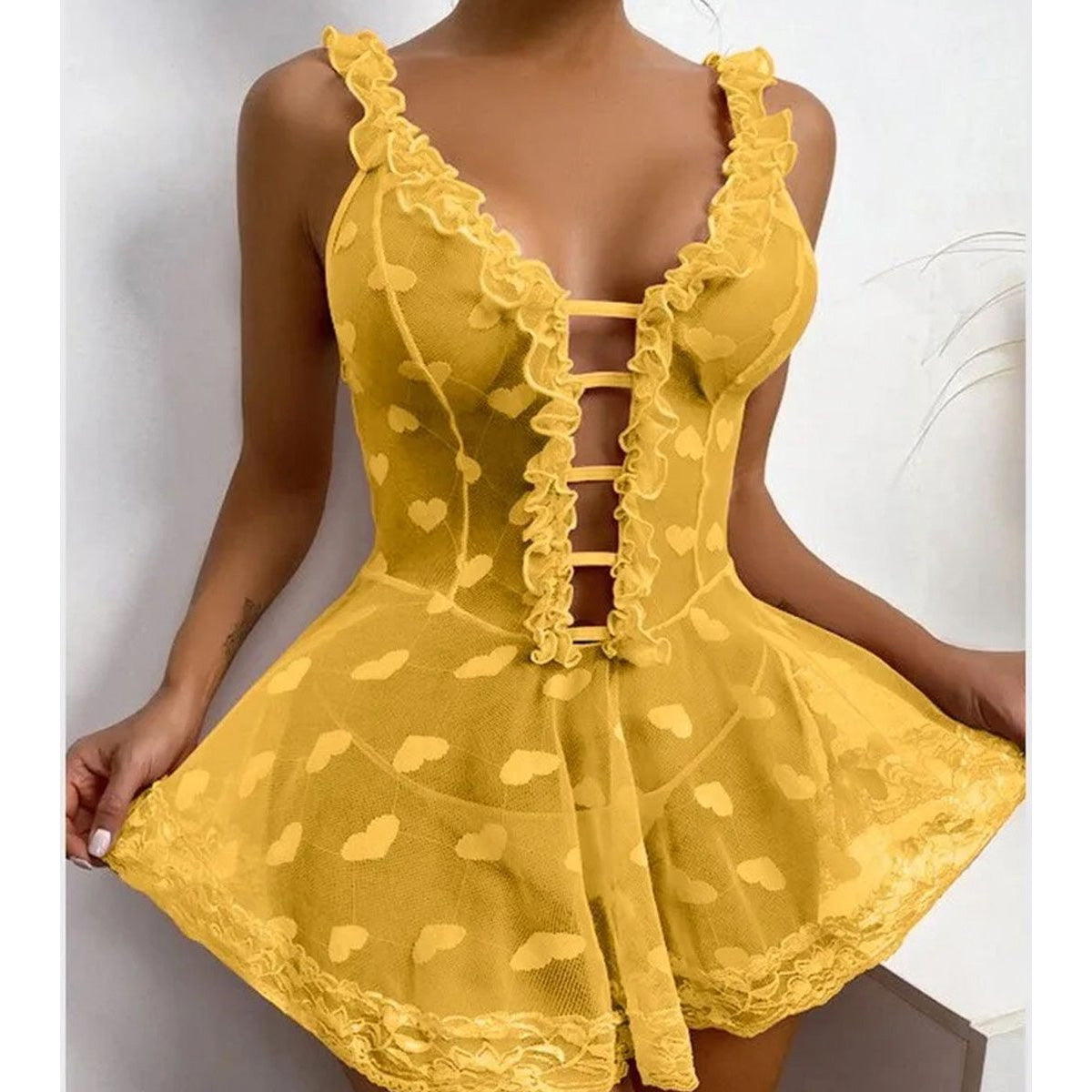 Nachtjurk Open Decolleté