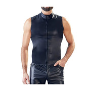 Lederen Bodywarmer