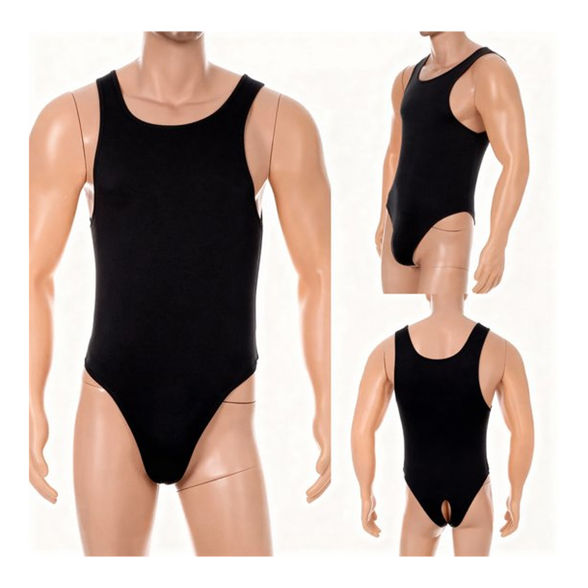 Open Billen Bodysuit Heren