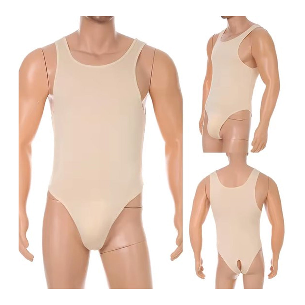 Open Billen Bodysuit Heren