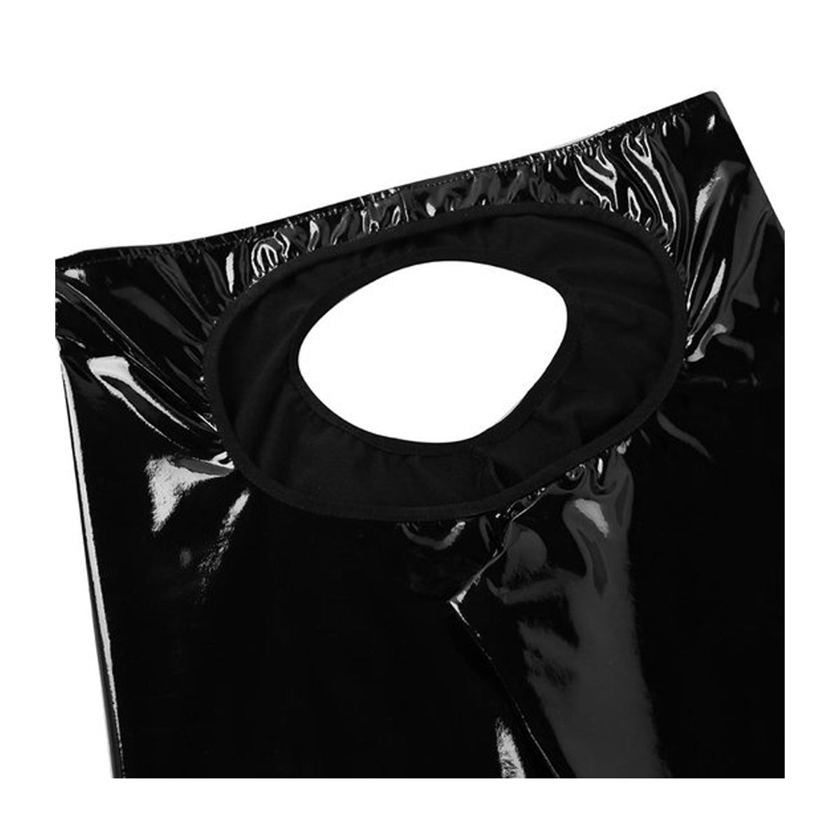 Latex Wetlook Broek Open Kruis en Billen