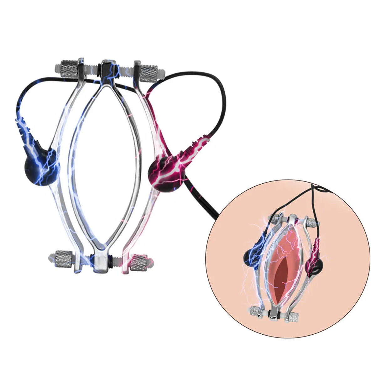 E-stim Schaamlipklemmen