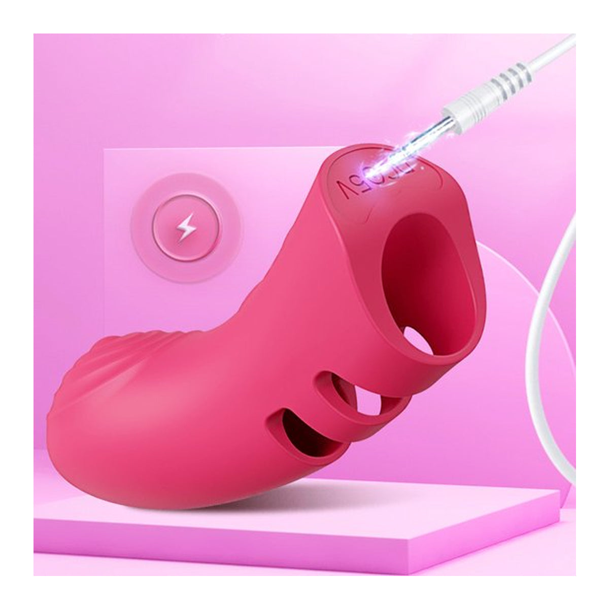 Verwarmde Vingervibrator