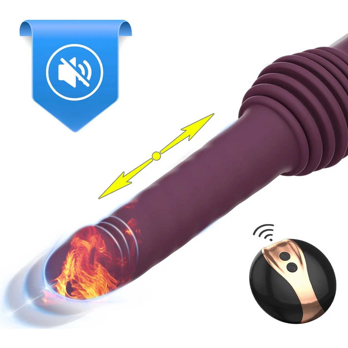 Telescopische Verwarmde Vibrator