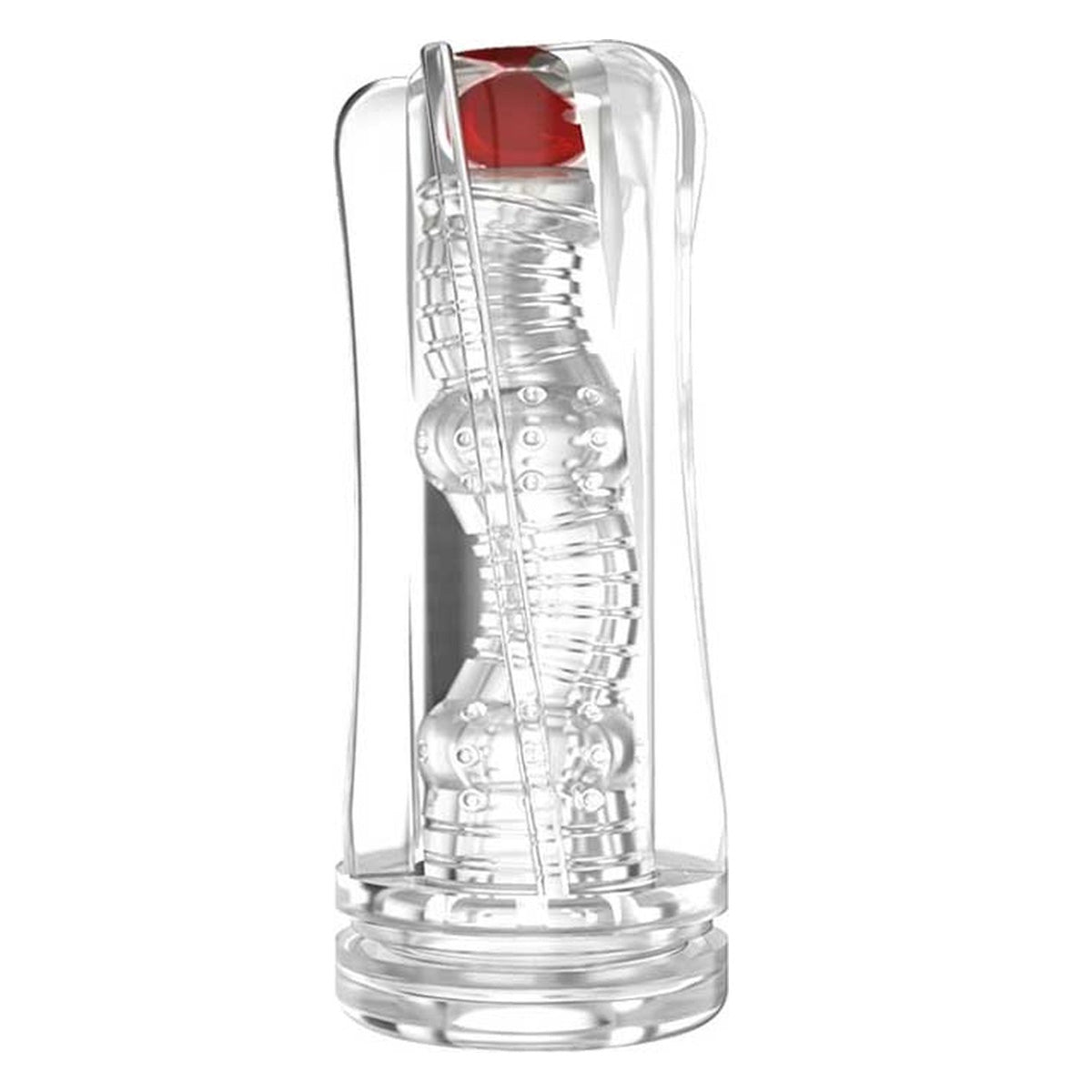 Masturbator met Vibrator en penispomp