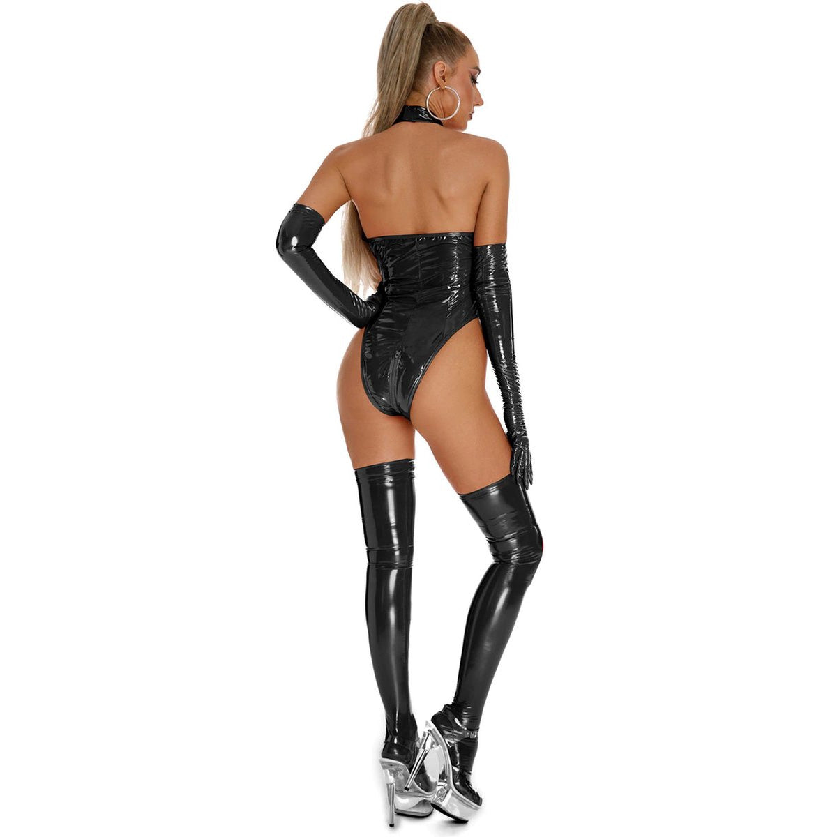 3-delige Latex Outfit