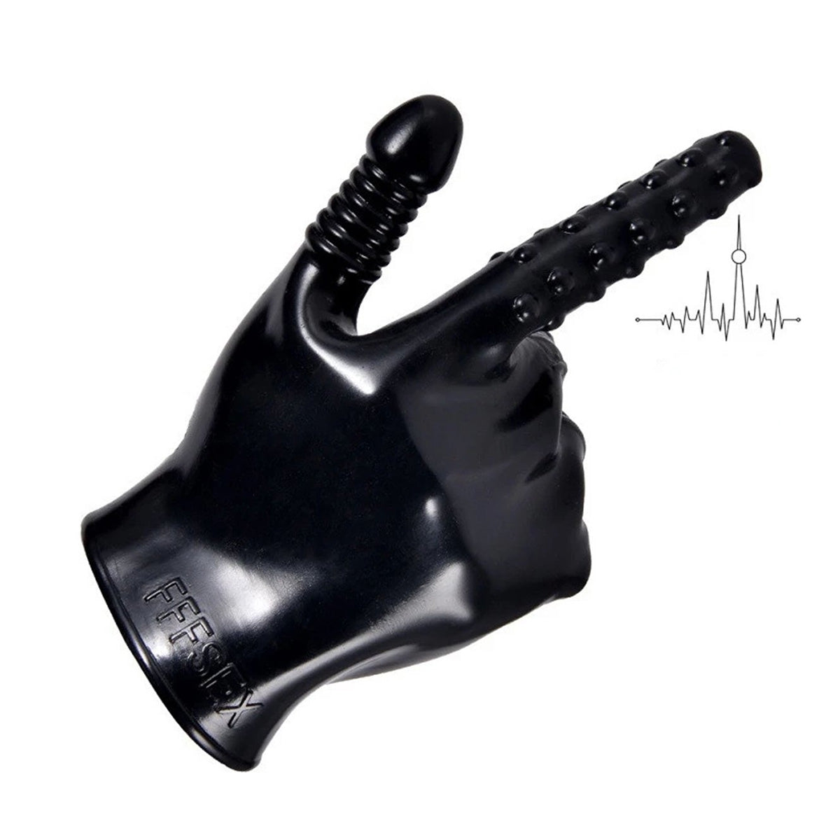 Vibrerende Handschoen Om te Vingeren