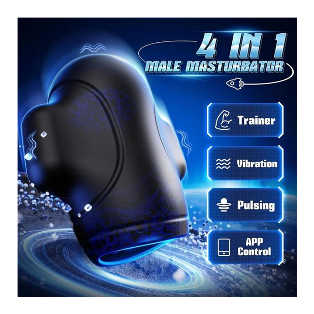Krachtige Masturbator