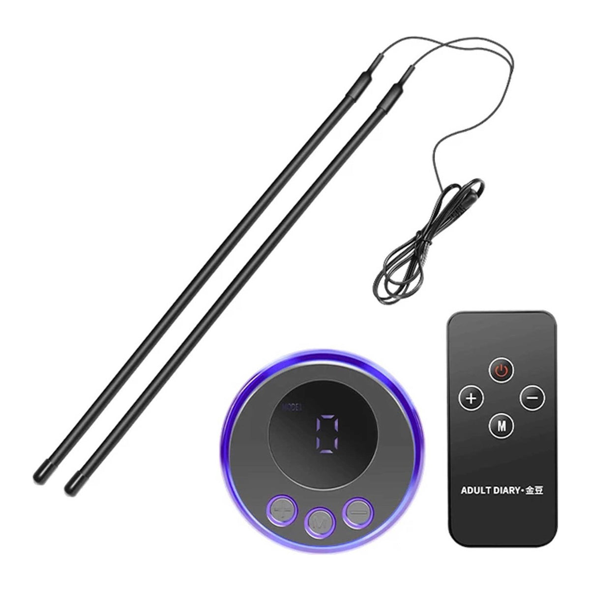 Elektrische Schok Penis Ring en Scrotum Ring