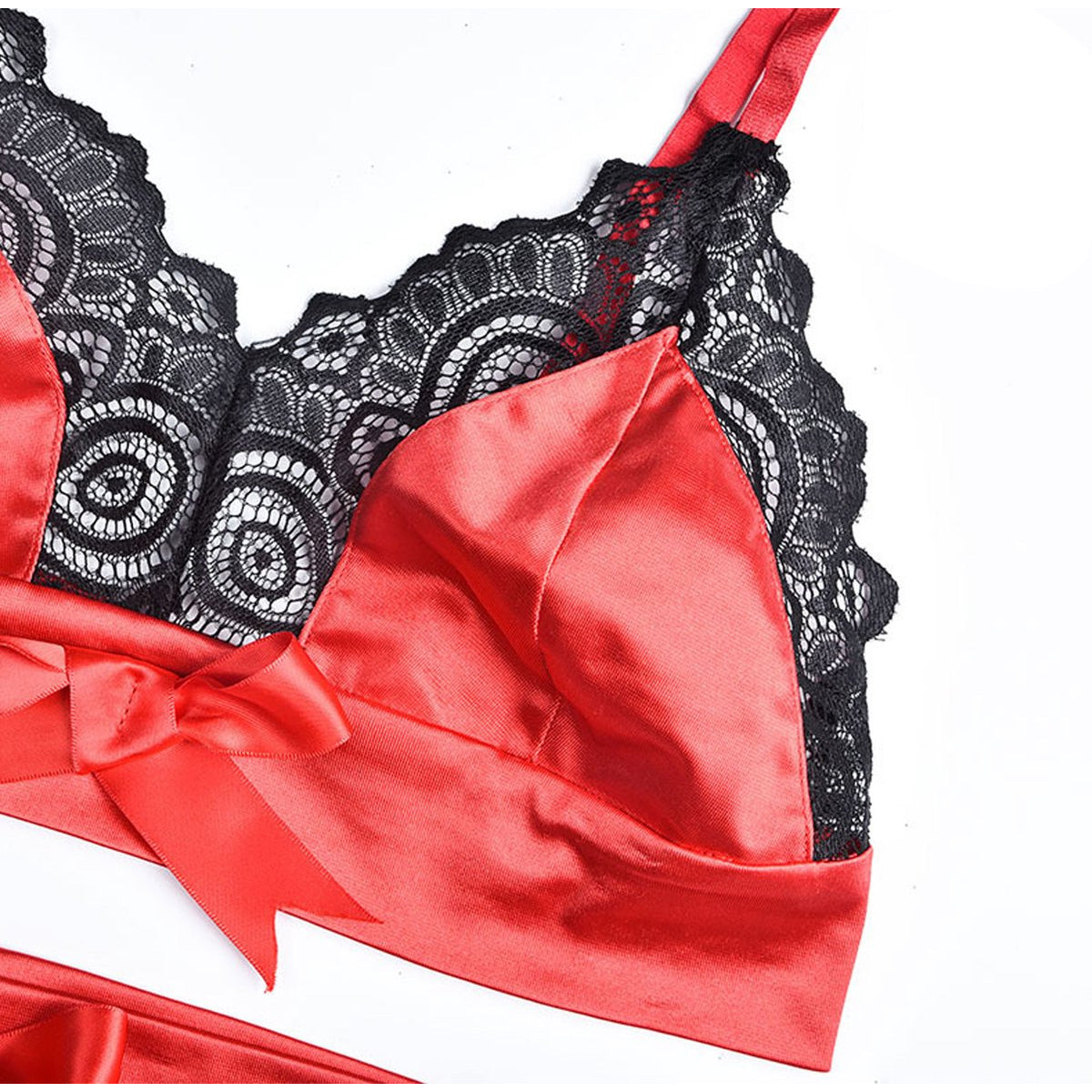 Transparante Lingerie Set