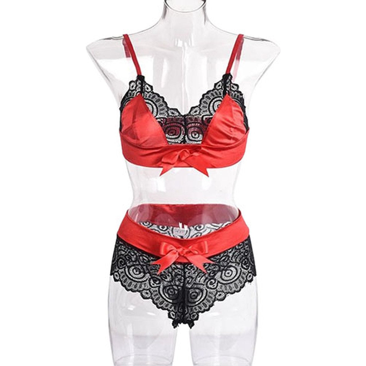 Transparante Lingerie Set