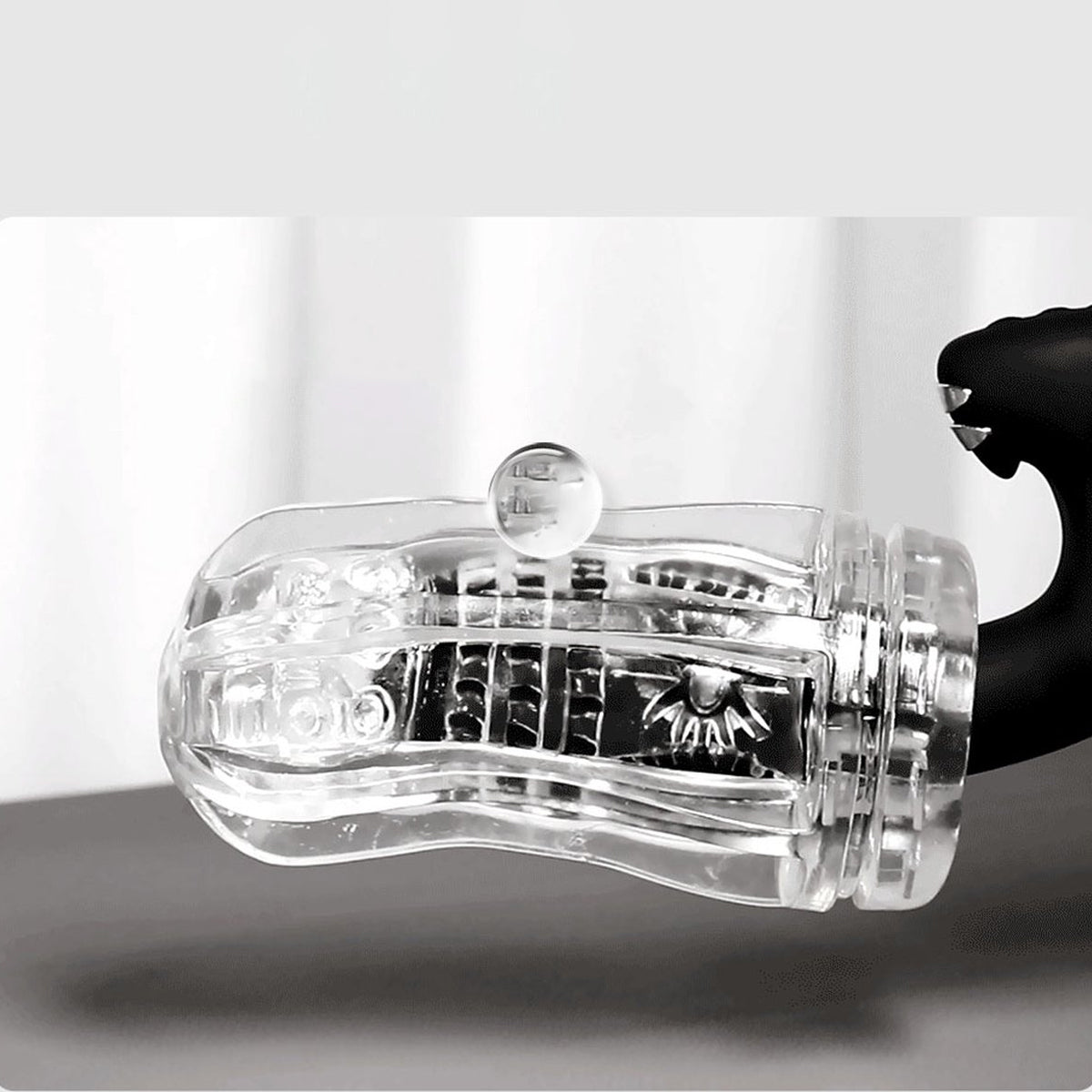 Opblaasbare Anale Verwarmde Vibrator met Stroomschok