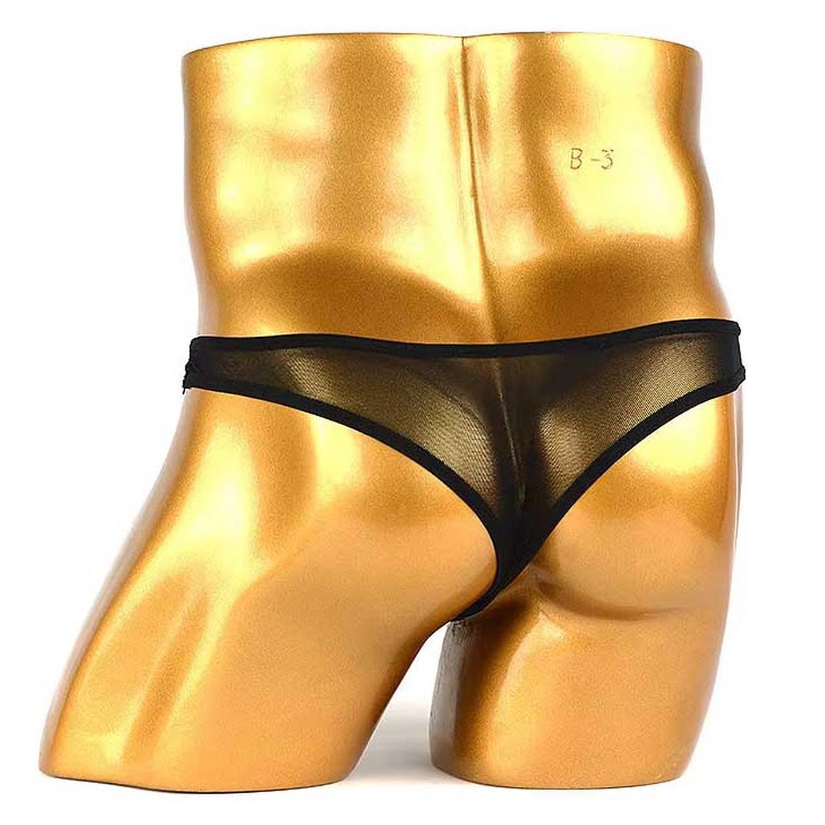 Mannen string open kruis