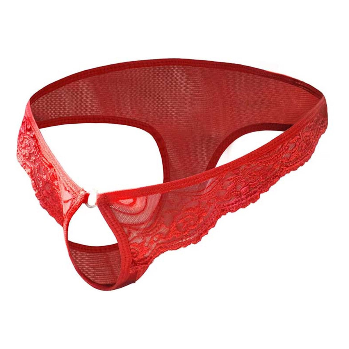 Mannen string open kruis