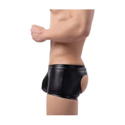 PU Lederen Slip met Open Billen