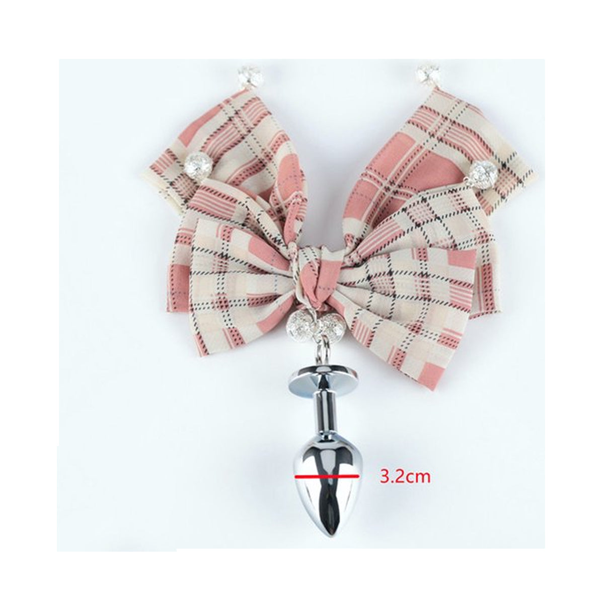 Buttplug met Belletjes en Strikje