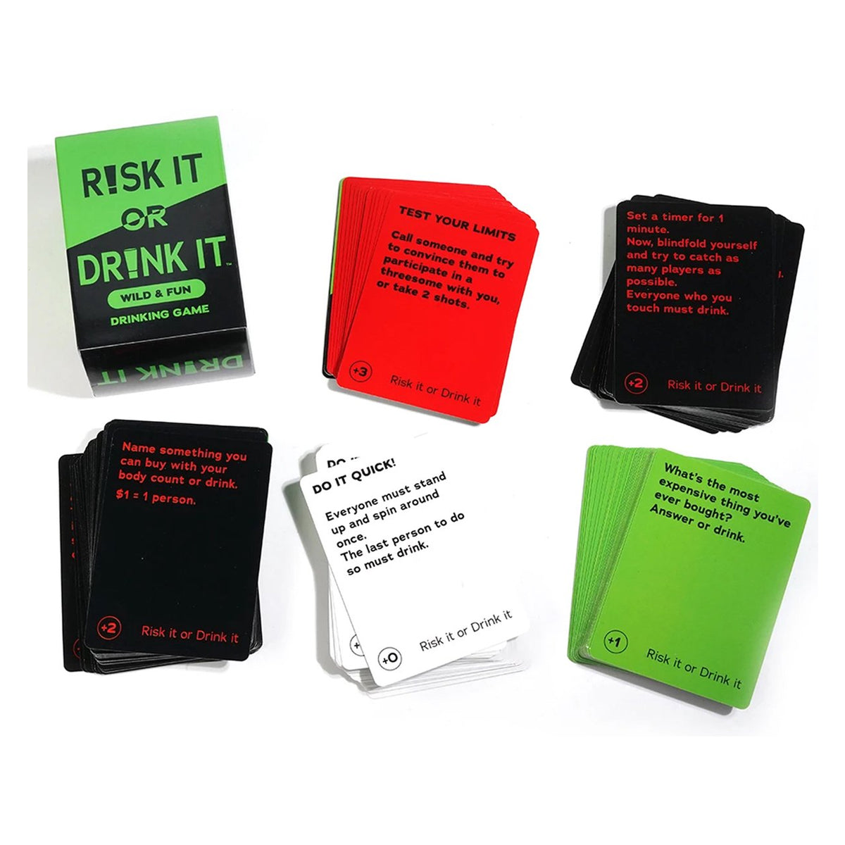 Drink it or Risk It Card Game