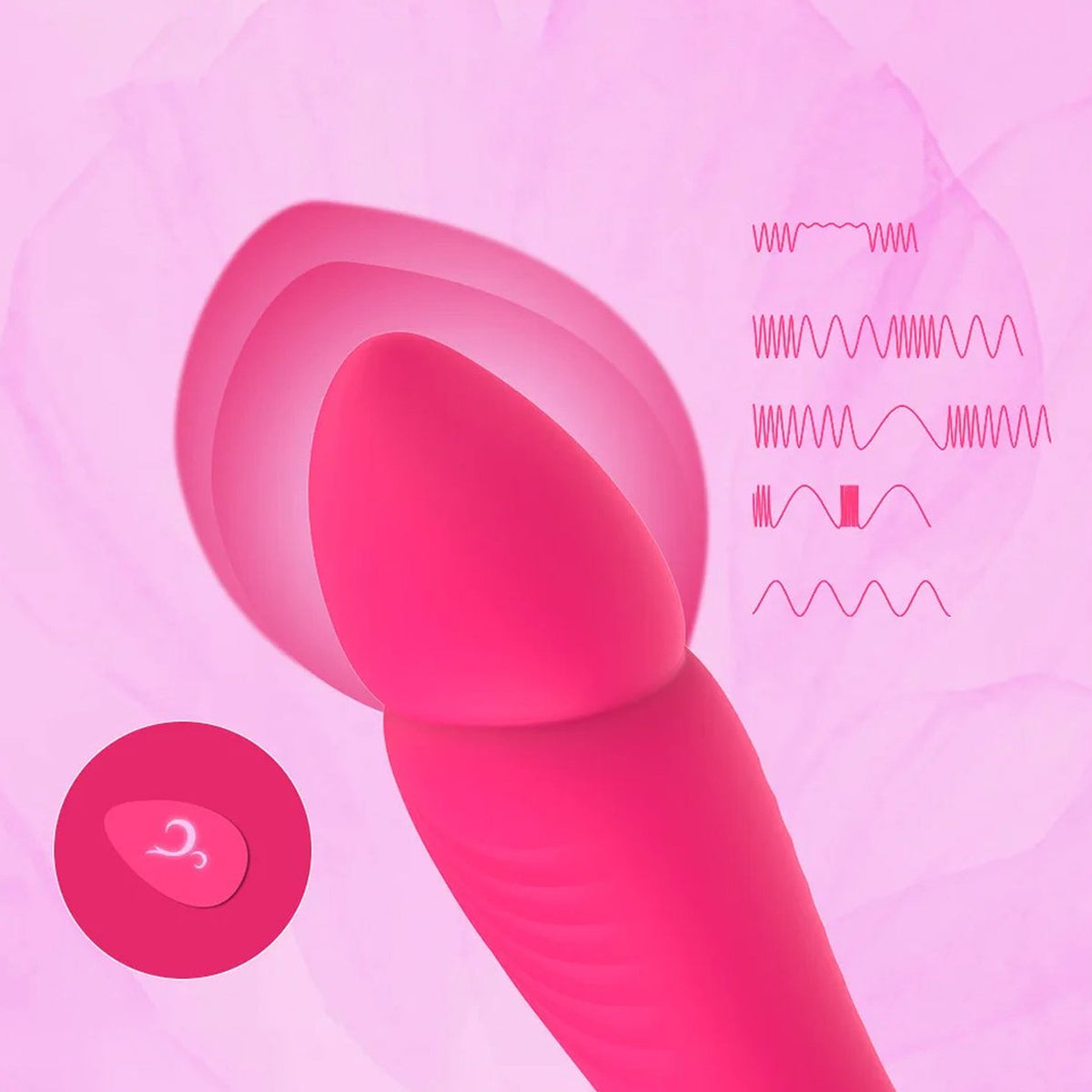 Opblaasbare Buttplug Vibrator