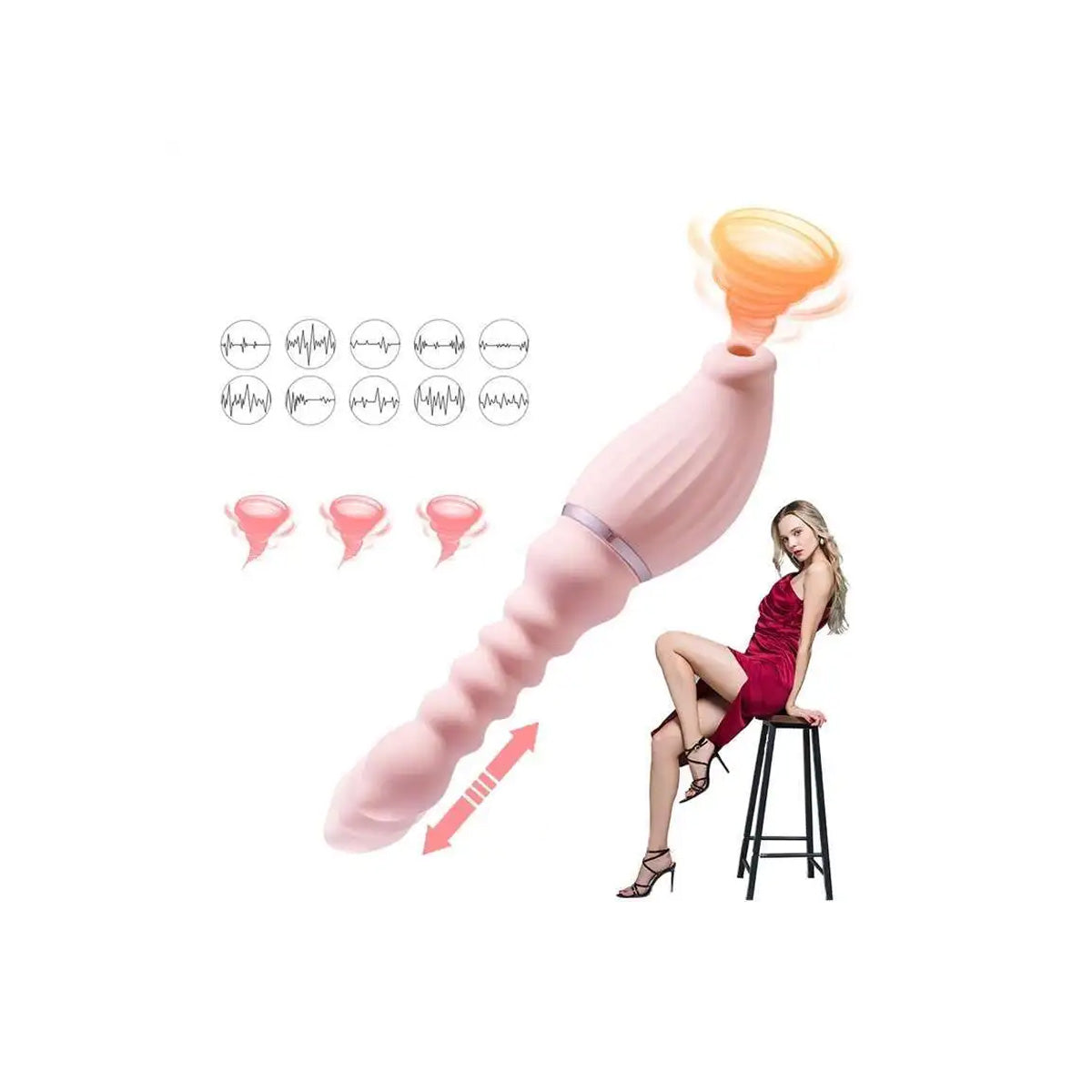 4 in 1 dildo-vibrator