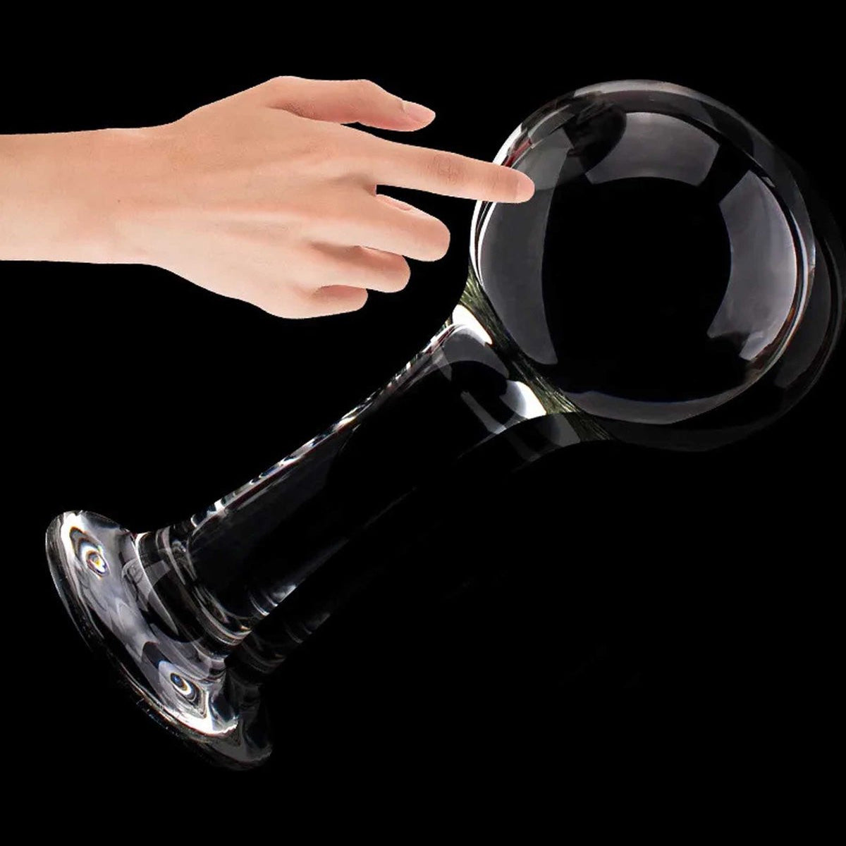 Glazen Bal Buttplug