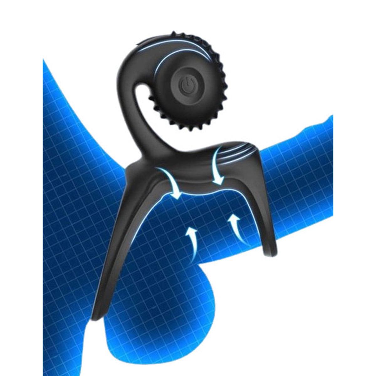 Penis ring met clitoris vibrator