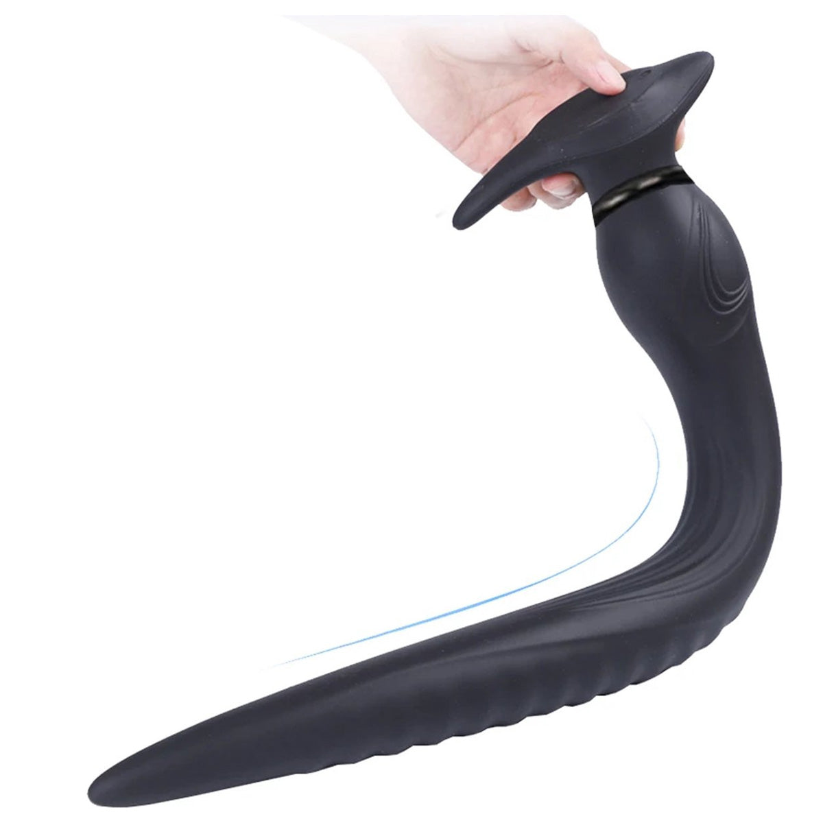 Grote Opblaasbare Buttplug Vloeistof