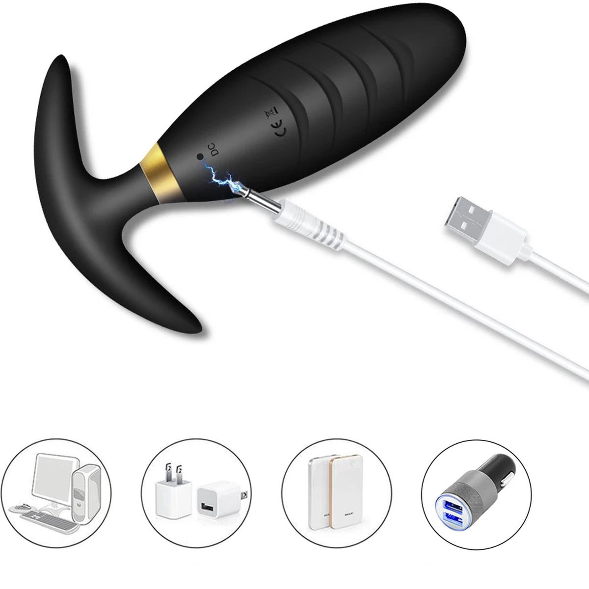 Draagbare vibrator afstandsbediening