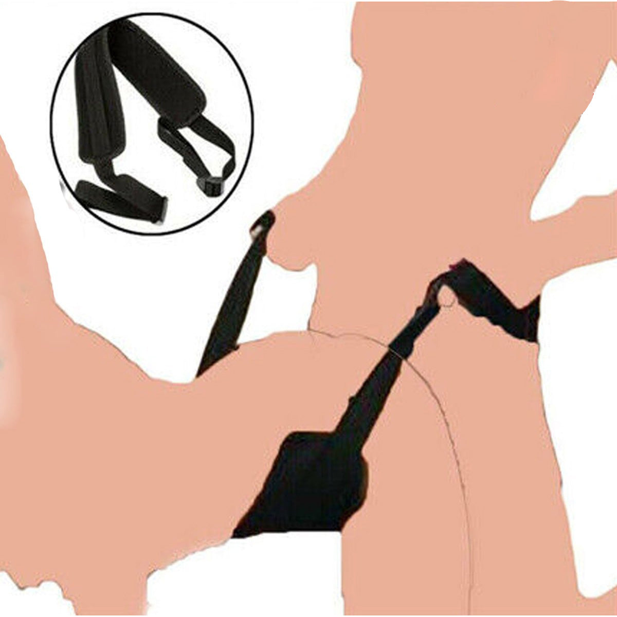 Bondageband in doggystijl