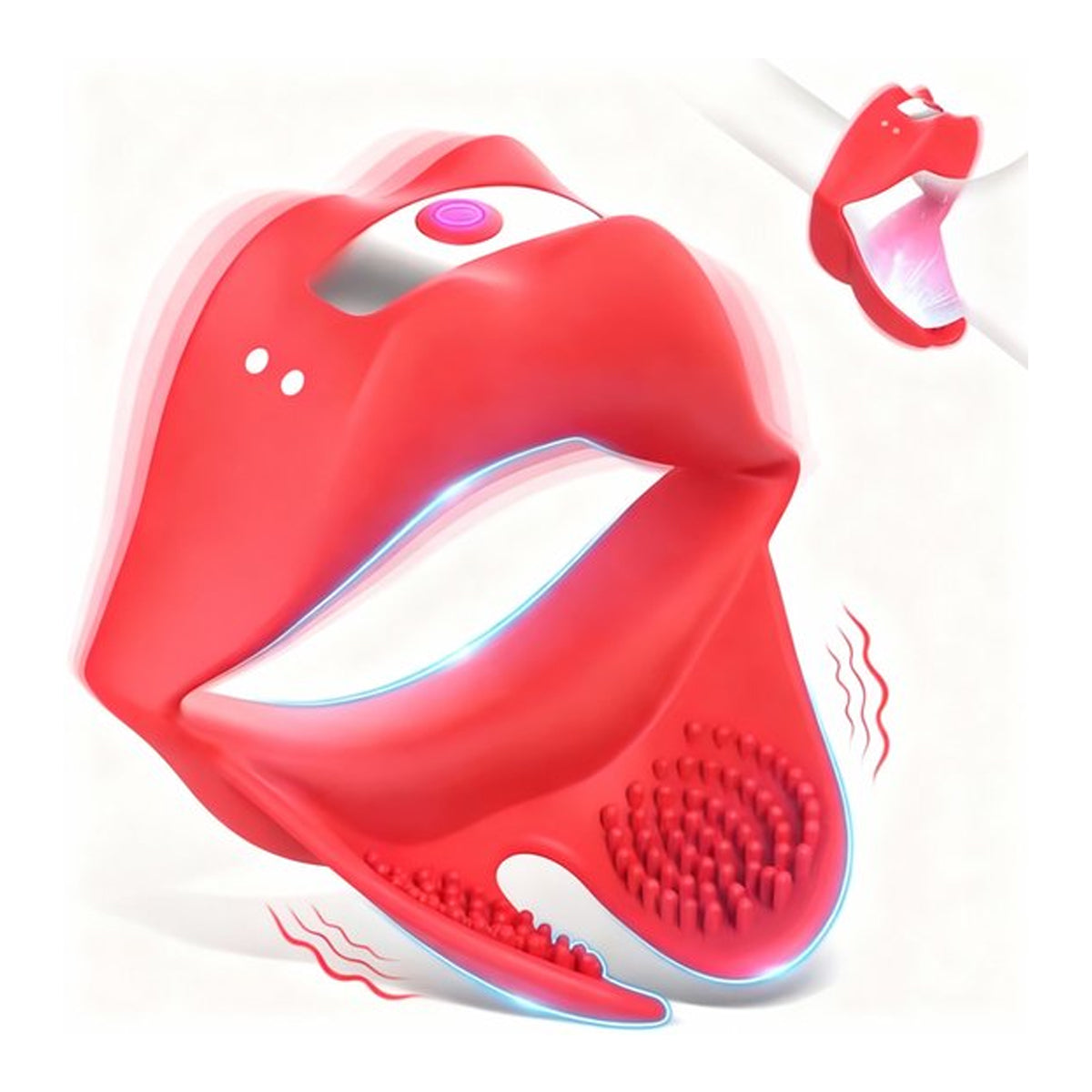 Cockring en scrotum vibrator