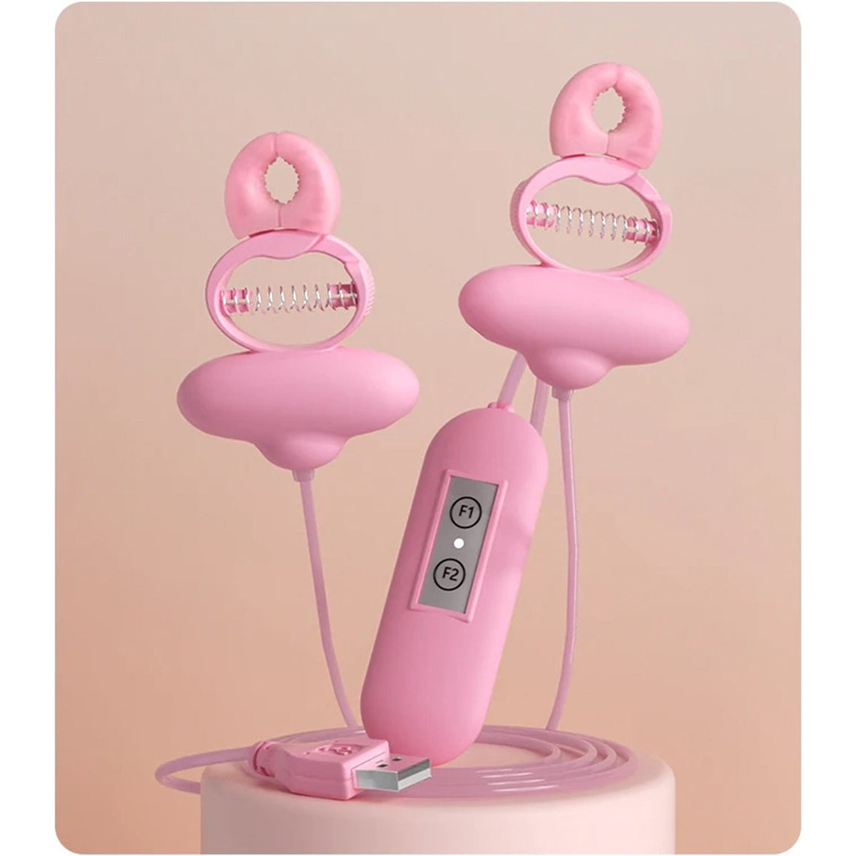 Tepelvibrator met Choker Halsband