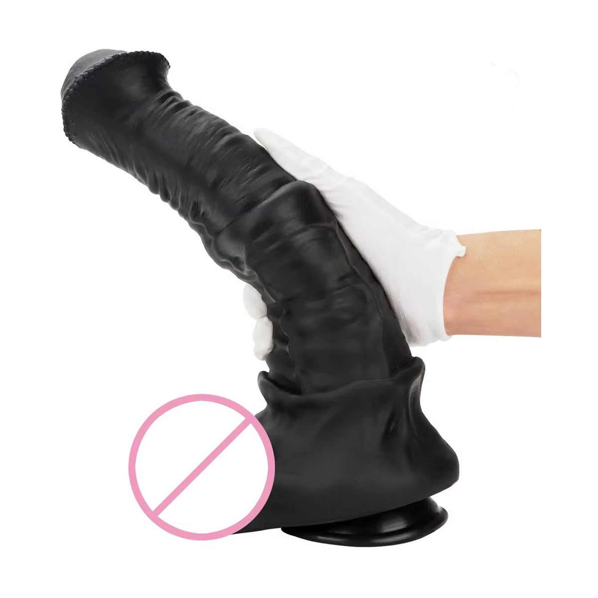 Gigantische Dildo met zuignap